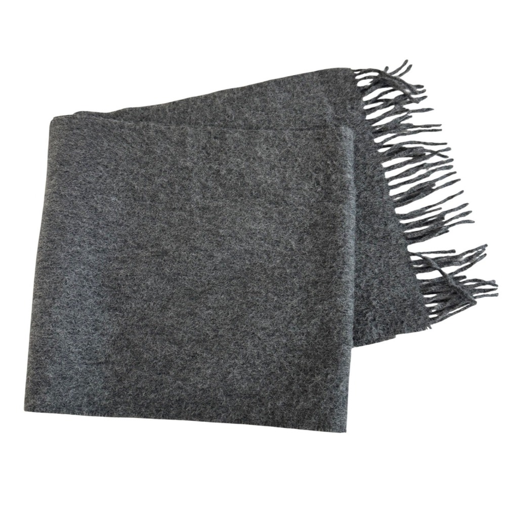 Grant‎ Thomas Cashmere Scarf Gray 12x54
